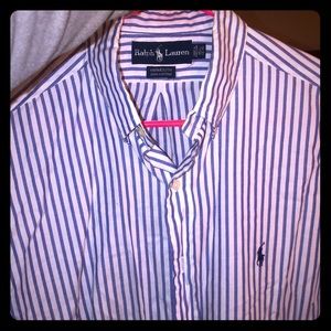 Ralph Lauren Yarmouth 15 1/2. 34/35 button up